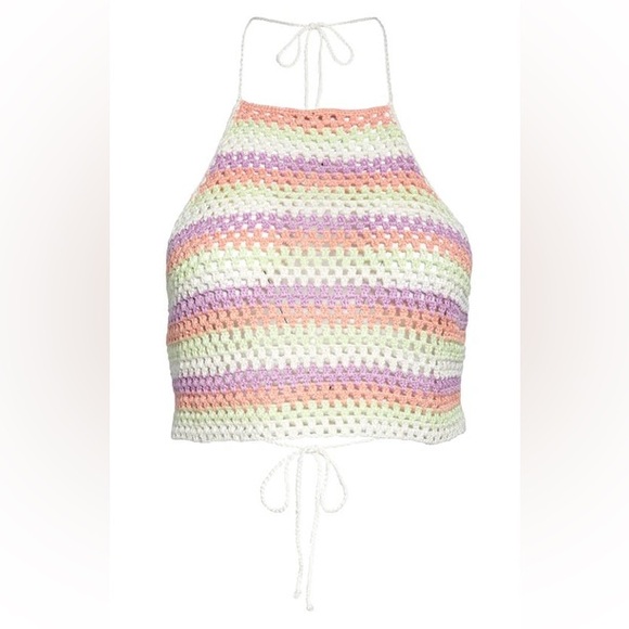bp Tops - NWT BP Crotchet Halter Top